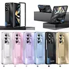 For Samsung Galaxy Z Fold 6 5 4 3 Glossy Luxury Shockproof Stand Case Cover