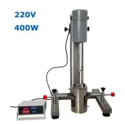 220V Lab Digital High-speed Grinding Disperser Homogenizer Mixer Machine 1.5 L