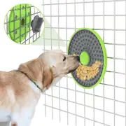 Dog Crate Lick Mat Reduces Anxiety, Peanut Butter Training Aid