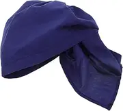 [BESPORTBLE] Japanese Chef Headband Sushi Restaurant Turban Hat Comfortable Breathable for Long Hours Dark Blue