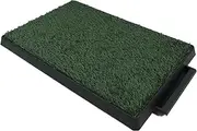 YES4PETS XL Indoor Dog Puppy Toilet Grass Potty Training Mat Loo Pad pad with 1 Grass