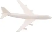 NUSITOU Small Airplane Model Plastic Model Airplane Sand Table Display Aircraft Airplane Model Plane Displays Airplane Model Collectibles Model Aircraft for Sand Table Plane White