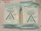 2 PK ALMAY 25 WIPES Biodegradable Longwear Makeup Remover Cleaning Towelett UB14