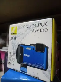 在飛比找Yahoo!奇摩拍賣優惠-全新公司貨 NIKON AW130 防水防塵相機 輸給W30