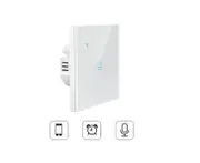 European Standard Wifi Smart Phone Remote Switch Wireless Remote Control Timing Voice Smart Wall Switch