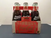 Coca Cola Classic 100 Years Of Olympic Tradition 1996 Six Pack Bottles