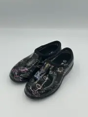 Sloggers Waterproof Comfort Shoes Size 7 New Ditsy Spring Black Gardening
