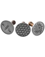 Nordic Ware Honeybee Cast Cookie Stamps