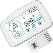 KITANDOVE 433mhz Wireless Digital Thermometer for Home Temperature Humidity Monitor Abs Plastic
