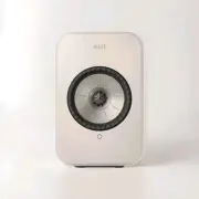 KEF LSX II LT Wireless Bookshelf Speakers Pair HDMI Bluetooth USB - Stone White