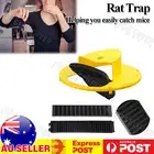 Mouse Trap Flip N Slide Bucket Lid Reusable Rat Catcher Killer with Ladder AU2
