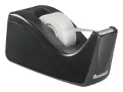 Scotch® Desktop Tape Dispenser C60-BK, Black