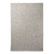 E Style Flint 200x300cm Wool Floor Rug Mat Rectangle Home Room Decor Grey