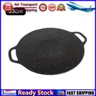LF# Oil Frying Baking Pan Non-stick Induction Cooker Cooking Grilling Pans (33cm