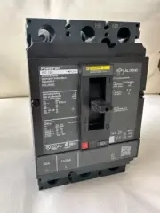 Square D HDL36090 90A 3 POLE 600-Volt Molded Case Circuit Breaker