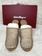 Brand New Salvatore Ferragamo Sandals Size 8.5 with Box and Dustbag