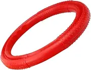 Dog Flying Disc Pet Teething Pulling Ring Molar Bite Chew for Outdoor Indoor Play Engaging Interactive Fun for Dogs Puppies for Pet Gnawing Activities