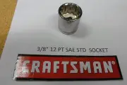 CRAFTSMAN 3/8" STD SOCKET 12PT SAE REPLACEMENT