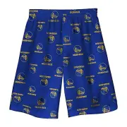 Outerstuff NBA Kids Boys (4-7) Golden State Warriors Team Colored Printed Shorts