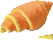 Dog Chew Toys - Croissant Shape Soft Indestructible Dog Toy,Interactive Plush Dolls, Pet Supplies for Indoor Or Outdoor