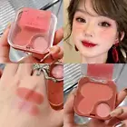 Waterproof Blush Powder for Naturally Pigmented Highlight and Contour Makeup τс