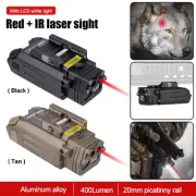 DBAL-PL Pistol LED Flashlight IR Red Laser & Infra-red Illuminator Scout Light