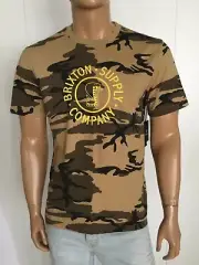 Brixton Supply Company Camo Men’s T-Shirt Size M
