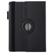 360 Degree Rotating Leather Case with Holder & Card Slots & Wake-up / Sleep Function for iPad Pro 12.9 inch 2018/2020 (Black)