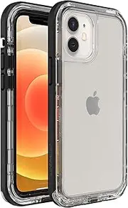LifeProof Nëxt Series Droproof, Dustproof and Snowproof Mobile Phone Protective Case for iPhone 12 Mini, Clear/Black
