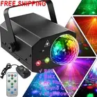 RGB Disco DJ Party Laser Light Stage Remote Control Sound Activated Strobe Light