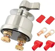 Battery Isolator On-Off for Car - High Current Battery Isolator Cut Off Key 300A | Heavy-Duty Heat Shrink, Replacement Gadgets, Repairing Accessories for Car
