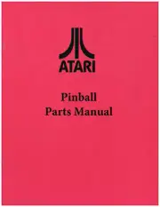 Atari Pinball Machine Manual 100 Pages BRAND NEW!