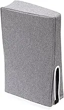 PS5 Game Console Vertical Dust Cover Oxford Cloth Dust Cover Protector (Grey)