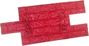 Perfeclan Realistic Texture Concrete Stamp,Decorative,Outdoor Stone Forms,Concrete Texture Mat, Floor Seamless Stamp