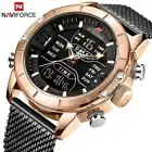 NAVIFORCE Military Men Wristwatches Top Brand Luxury Quartz
