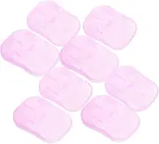 FOYTOKI Travel Essential 15 Pack Hand Washing Soap Slices Portable Soap Sheets for Outdoor Activities