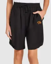 Women's Jolene Roll-Up Shorts - BLACK - BLACK