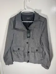 Brixton Mens L Sable Charcoal Coat NWT