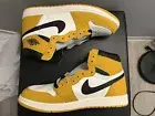 Air Jordan 1 Retro High OG Yellow Ochre DZ5485701 Yellow Ochre/Black/Sail Sz11.5