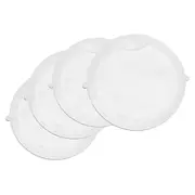 4 Pack 100497 First Filter for Spas/Maax/La Spas/Elite Spas,Hot Tub First Filter Replacement White