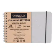 Little Birdie Journaling Note Book Premium Quality A6-Dot Grid - 6 Pack