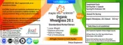 ORGANIC Wheat Grass 20:1 Extract Capsuels , Pure & High Quality,