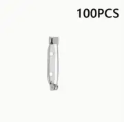 50x 30mm SILVER BROOCH PIN BADGE SAFETY PIN CLASPS - DIY Jewellery - FREE POST