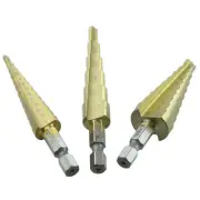 K Tool International 71233 K Tool International Step Drill Bits 3 Piece Set