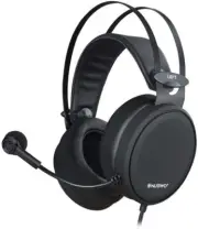 Nubwo N7 Black Headset With Microphone 3.5mm Plug PC Extension In-line Control