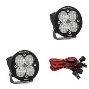 Baja Designs Squadron-R Pro Dual LED Auxiliary Light Pod Wide Cornering - Clear