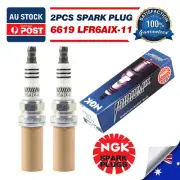 2Pcs IRIDIUM IX Spark Plug LFR6AIX-11 NGK 6619 For Subaru Volvo Lexus BMW
