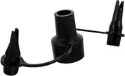 ANDRESLAD Air Pump Valve Accessories for Plastic Replacement Nozzles Replacement Air Bed Nozzles Air Bed Pump Plastic Nozzles Plastic Pump Nozzles Air Pump Nozzles Air Bed Pump Nozzles Black