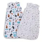 Baby Sleep Sack 0.5 Tog - 2 Pack Toddler Sleeping Sack 18-36 Months, Summer