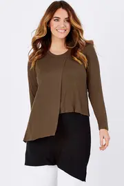 Contrast Tunic--COR-C20285
